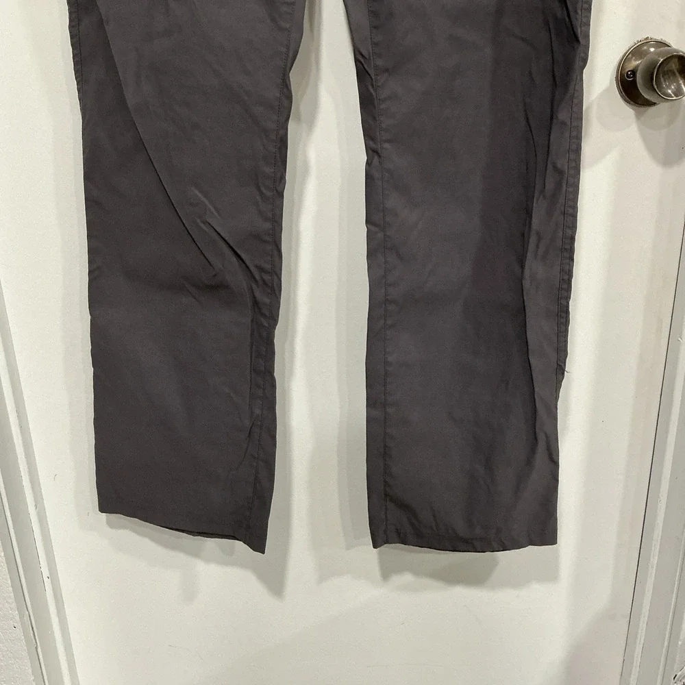 Orvis Hiking Pants Mens 38x32 Flat Front, Gray, Fishing, Outdoor, Gorpcore